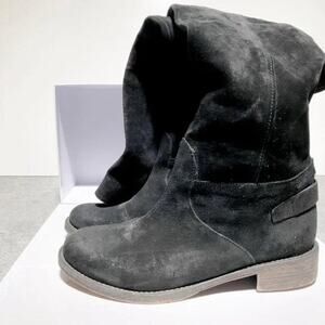 Boutique 9 Womens Black High Top Boots Size 8 US